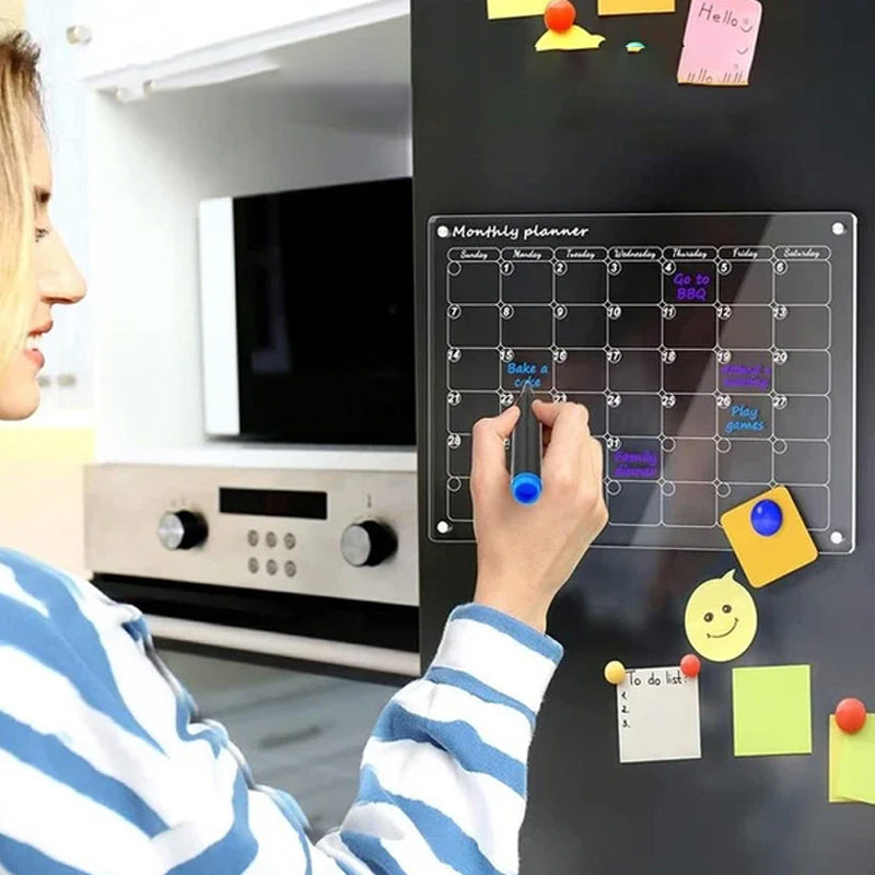 Saker Magnetic Schedule Planner For Fridge